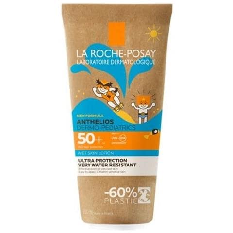 Anthelios Gel Pelle Bagnata Bambino 50+ 200 ml Paperpack - Foto 1