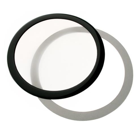 Round Dust Filter 140mm - Nero / Bianco - Foto 1