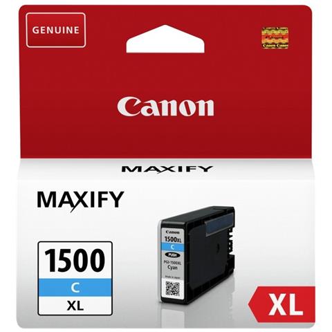 PGI-1500XLC Cartuccia Ink Originale Ciano per MAXIFY MB2050 - Foto 9
