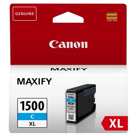 PGI-1500XLC Cartuccia Ink Originale Ciano per MAXIFY MB2050 - Foto 2