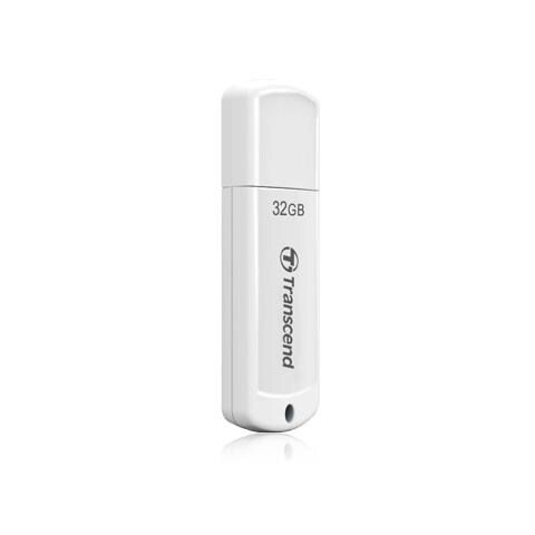 32GB JetFlash 370 JetFlash elite, 32 GB, USB 2.0, Mac OS 9.0, Mac OS 9.1, Mac OS 9.2, Cuffia, Bianco, Status - Foto 1