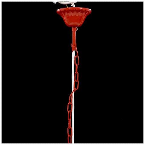 Lampadario in Cristallo 5 Lampadine Multicolore - Foto 2