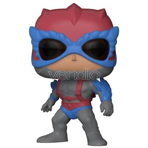 Masters Of The Universe Pop Television Vinile Figura Stratos 9 Cm - Foto 1