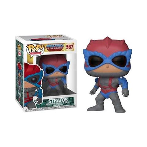 Masters Of The Universe Pop Television Vinile Figura Stratos 9 Cm - Foto 3