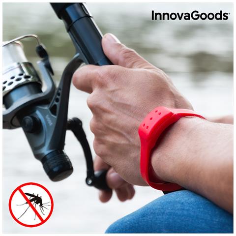 Bracciale antizanzare, Rosso - Foto 1