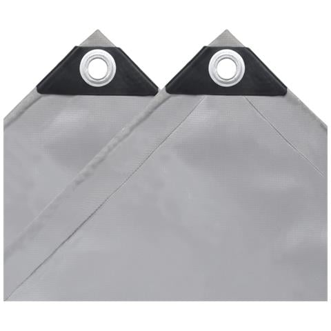 Telone 650 G / m² 4x5 M Grigio - Foto 2