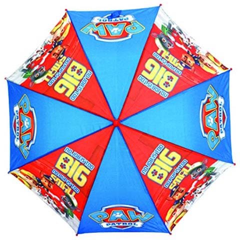 Paw Patrol Automatic Metal Polyester Taslon Folding Umbrella, 46 Cm, Blue Ombrello Pieghevole, Blu (blue)  - Foto 1