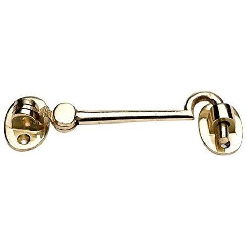 Bh02550 Ottone Massiccio Silenzioso Hook Cabina Porta E Catturare Lattenzione 150 Mm (6 Pollici)  - Foto 1