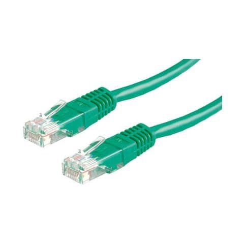 UTP Patch Cable Cat5e, Green, 7m 7m Verde cavo di rete - Foto 1