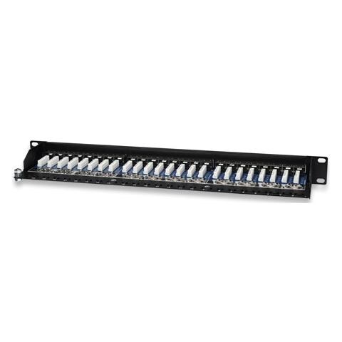 Cat5e, 482 x 109 x 43 mm, Nero, IEEE 802.3, IEEE 802.3ab, IEEE 802.3u, Cat5e, Veloce, Gigabit, 19" - Foto 1