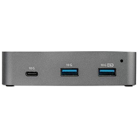 Hub USB-C a 3 porte con porta LAN 10 Gbps 2 USB-A e 1 USB-C Alimentato (HB31C2A1CGS)  - Foto 2
