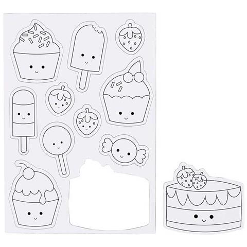 11 Magneti Decorativi Bianchi - Gelato - Foto 1