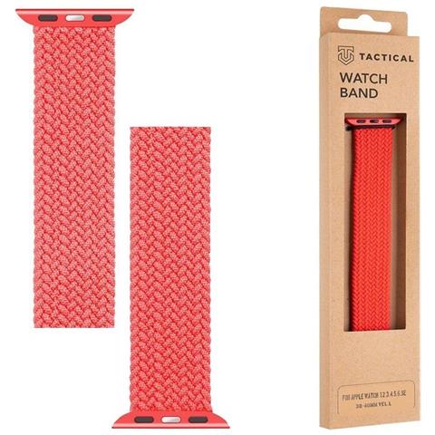 Tactical Cinturino L 758s Originale Braided String Per Apple Watch 1-2-3-4-5-6-7-se 38 40 41mm Red - Foto 1