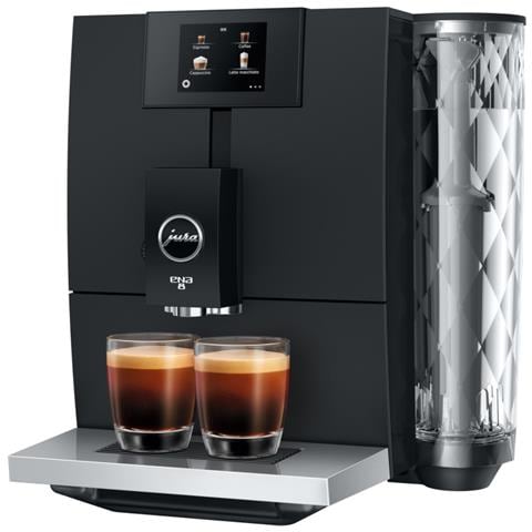 Ena 8 Touch Line Full Metropolitan Black Macchina Caffè Automatica 12 Funz 2 Erogatori Microschiuma - Foto 1