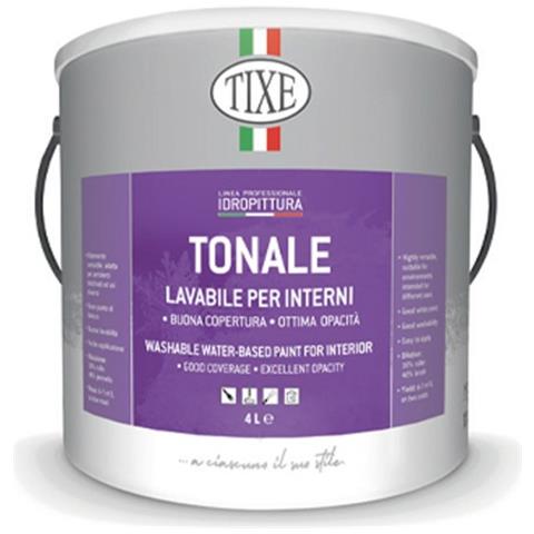 Tixe Tonale 14lt Pittura Vinilica Bianca Lavabile Interni - Foto 1