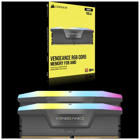 Vengeance RGB CMH32GX5M2B5200Z40K memoria 32 GB 2 x 16 GB DDR5 5200 MHz - Foto 5