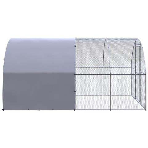 Pollaio per Esterni 3x4x2 m in Acciaio Zincato - Foto 2