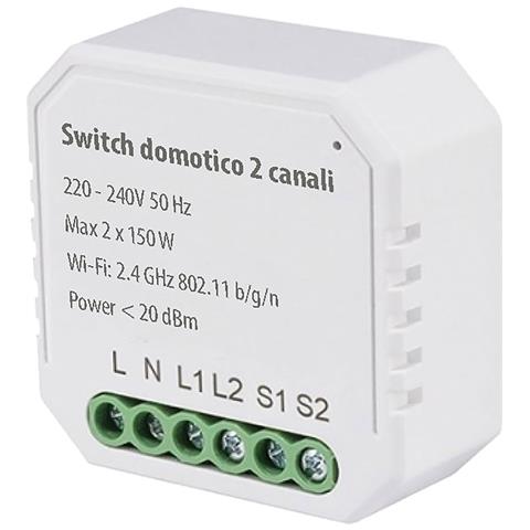 Dimmer Elettronico Doppio Canale Mm 51 X 23 X H. 45 - Foto 1