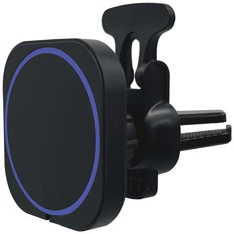 Caricabatterie A Induzione 2 In 1 Magsafe 15w Con Supporto Auto, Nero - Foto 8