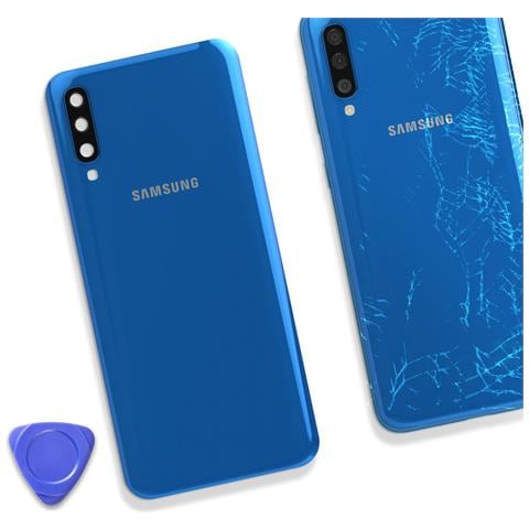Vetro Posteriore Galaxy A50 Originale Service Pack, Blu - Foto 4
