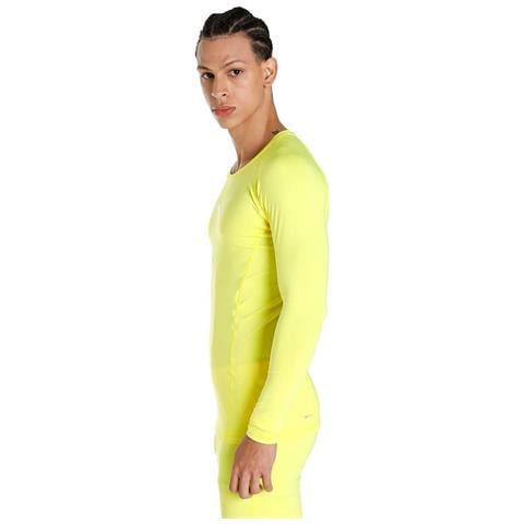 Liga Baselayer Tee Ls 65592046, Uomini, Giallo, S - Foto 2