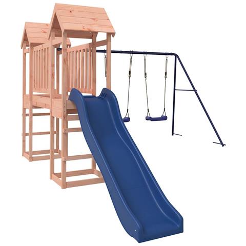 Set Da Gioco Da Esterno In Legno Massello Di Douglas - Foto 10