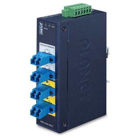 Ifb-244-mlc Convertitore Multimediale Di Rete 1300 Nm Modalitãƒæ’ã‚â Multipla Blu (industrial 2-channel Optical - Foto 1