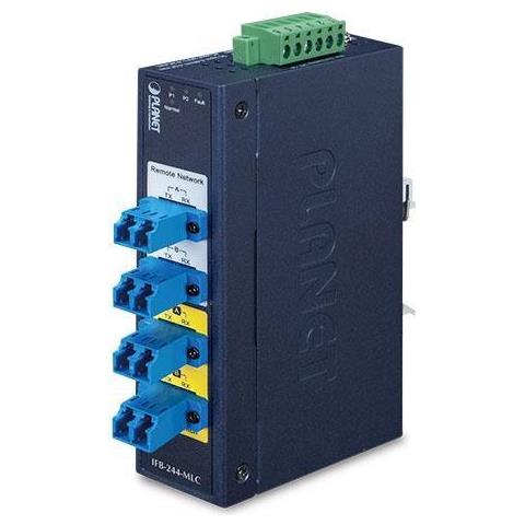 Ifb-244-mlc Convertitore Multimediale Di Rete 1300 Nm Modalitãƒæ’ã‚â Multipla Blu (industrial 2-channel Optical - Foto 4