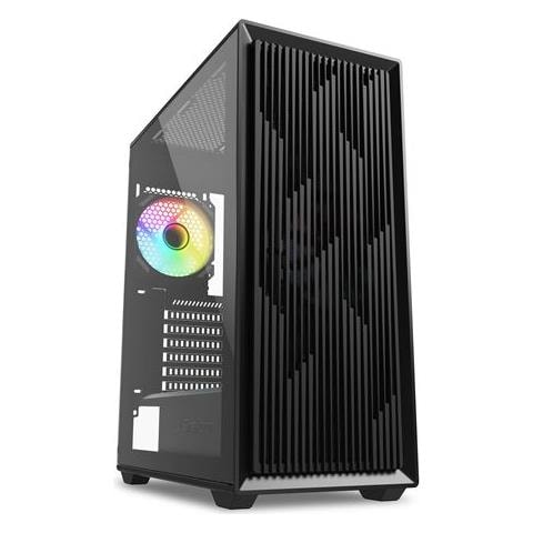 Case VK2 RGB Full TowerATX / Micro-ATX / Mini-ATX 2 Porte USB 3.2 Colore Nero - Foto 1