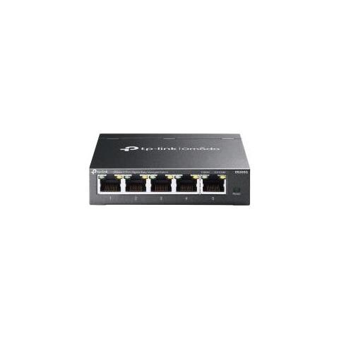 Omada Es205g V1 Switch Gestito 5 X 10/100/1000base-t In Metallo Desktop Nero - Foto 1