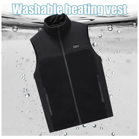 Gilet Riscaldato 13 Zone Di Riscaldamento Nero L /xl - Foto 6