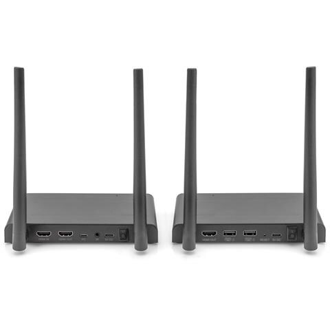 Set Trasmettitore e Ricevitore Wireless HDMI KVM Extender /HDMI Splitter (1:4) UHD 4K / 30Hz / Portata 150 m - Foto 4