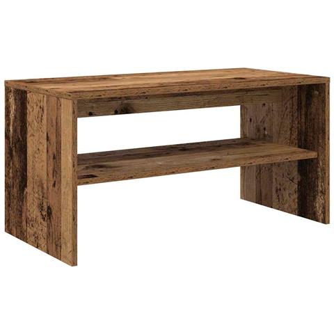 Mobile Porta Tv Legno Antico 80x40x40 Cm In Legno Multistrato - Foto 2