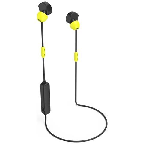 Freedom Athletics II Auricolare Wireless A clip, In-ear Musica e Chiamate Bluetooth Nero, Giallo - Foto 1