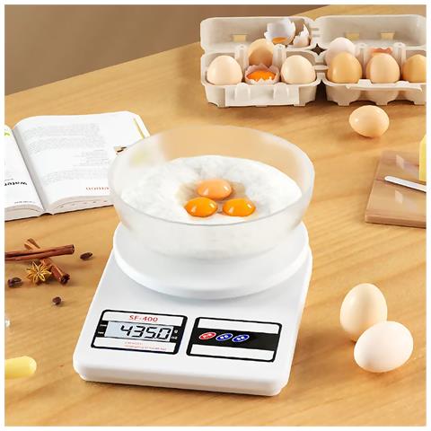 Bilancia Da Cucina Digitale. Precisione Di 1 G. Intervallo Da 1 A 10.000 G. - Foto 2