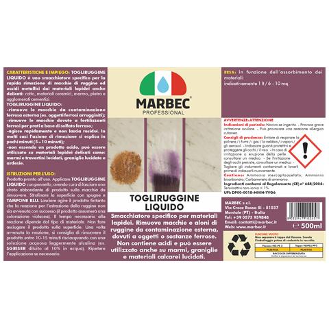 Togliruggine Liquido 500mlx6pz - Rimuovere Ruggine - Foto 2