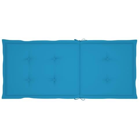 Sedie Da Giardino Reclinabili 2pz Con Cuscini Massello Acacia - Foto 8