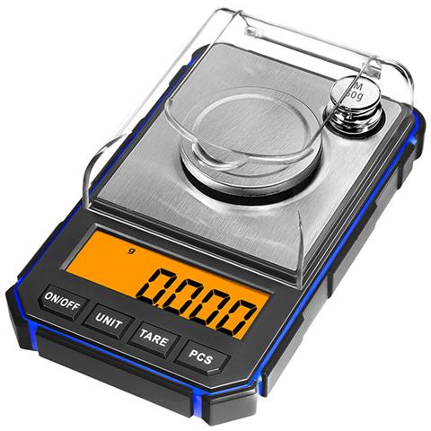 Bilancia Digitale - Bilancia Tascabile Ad Alta Precisione Blue - Foto 1