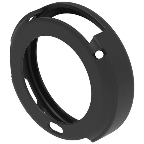 Custodia Protettiva Nera In Silicone Compatibile Con Xiaomi Watch S4 - 41mm - Foto 2