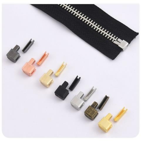 Fermi Per Cerniera Superiore E eriore Nero Canna Di Fucile (10 Set) - Foto 3