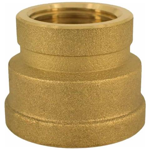 Raccordo Riduzione Ottone 1 1/2  X 1 1/4  Ig - Foto 1