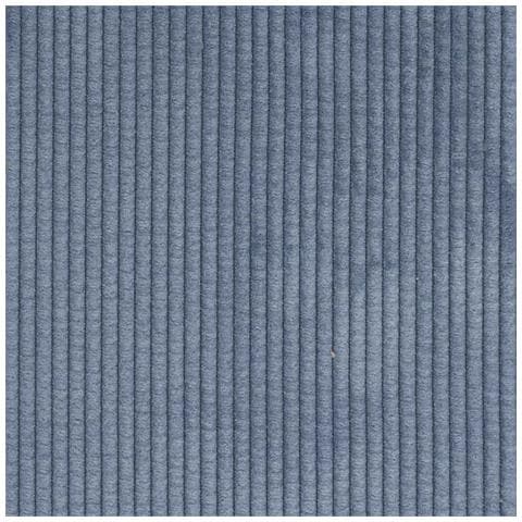 Cuscino per Schiena Blu 140 x 50 cm Tessuto in Cords - Foto 9