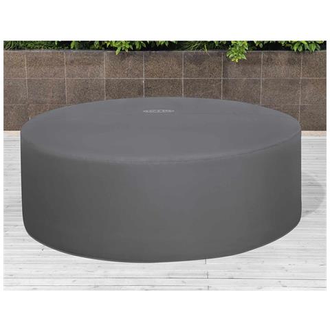 Copertura Grigio Ø216 x 80 cm PVC e POM - Foto 2