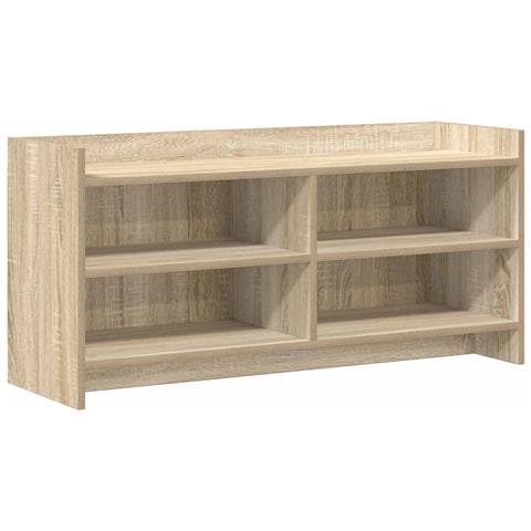 Mobile TV 100 x 33 x 47 cm Rovere Sonoma Legno ingegnerizzato - Foto 1