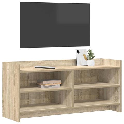 Mobile TV 100 x 33 x 47 cm Rovere Sonoma Legno ingegnerizzato - Foto 2