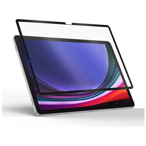 Pellicola Protettiva per Samsung Galaxy Tab S9+ / Galaxy Tab S9 FE+ / Galaxy Tab S8+ / Galaxy Tab S7+ / Galaxy Tab S7 FE / Galaxy S10 Plus - Nero - Foto 2