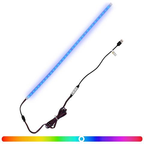 Striscia LED 55 cm Multicolore PVC - Foto 1