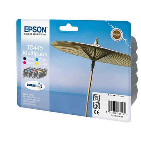 C13T04454020 Cartuccia Ink Originale Nero Gialla Magenta Ciano Stylus CX3500 - Foto 2