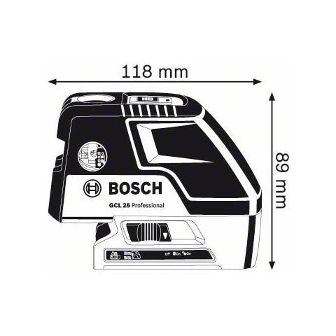 GCL 25 Professional Livella da puntamento 635 nm (< 1 mW) - Foto 2
