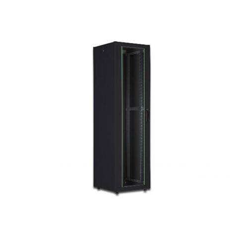 Armadio 22 Unit… 19" Per Reti Misure (A) 1121 X (L) 600 X (P) 600 Mm. Colore Nero - Foto 1